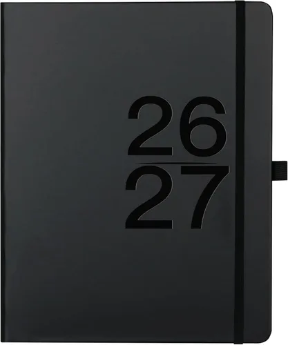 Agenda 2026 - Agenda semanal y mensual 2026, 20.3 x 25.4 cm, de enero a diciembre de 2026, agenda/calendario 2026 con página de notas semanales,
