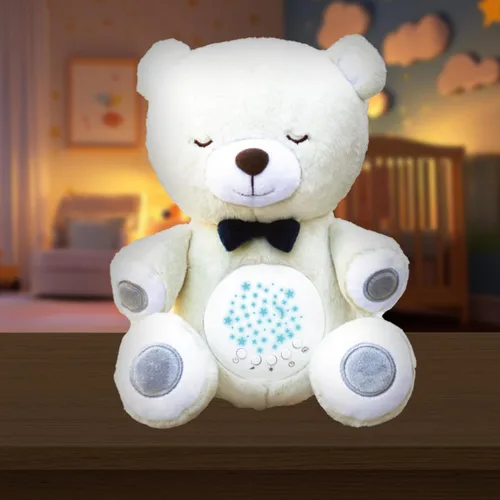 Miniatura 2 de Lumipets Máquina de alivio de sonido: 10 sonidos relajantes, ruido Whtie, luz nocturna, temporizador y diseño portátil para un sueño tranquilo