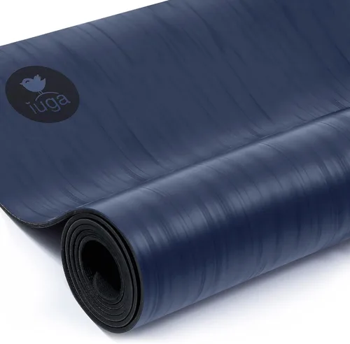 IUGA Esterilla de yoga profesional antideslizante para pilates antidesgarros, respetuosa con el medio ambiente, esterilla de yoga caliente con