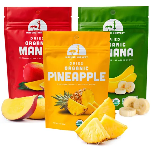 Miniatura 23 de Mavuno Harvest - Fruta seca 100% orgánica, 6 paquetes de 2 onzas de Jaca