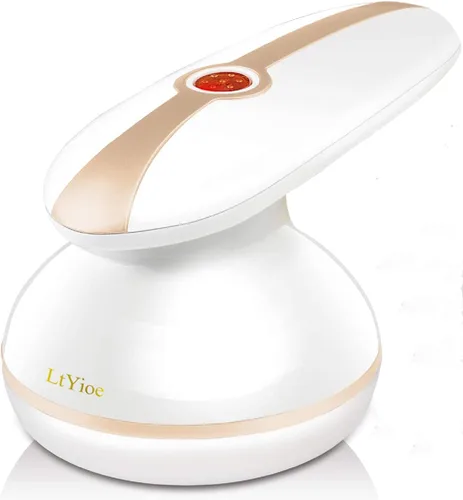 LtYioe - Afeitadora de tela LtYioe recargable por USB, removedor de pelusa de tela con 2 cuchillas y cepillo limpio, funciona con pilas, diseño de