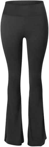 Miniatura 4 de SATINA - Pantalones palazzo para mujer leggings acampanados supersuaves con cintura alta 16