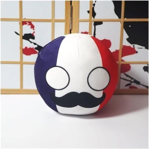 Miniatura 19 de 7.9 in Poland Ball Estados Unidos, Canadá, Reino Unido, Francia, decoración de baile de campo, cosplay de anime, decoraciones de bandera (MX, 7.9 in)