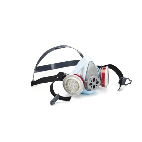 Miniatura 2 de MSA 10218529 Advantage 900 Respirador elastomérico de media máscara – Reemplazo rentable para respiradores desechables, filtros de respiración