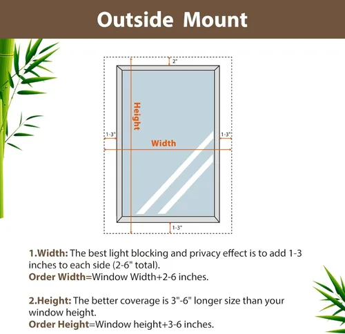 Miniatura 5 de Sunbox Persiana Romana de Bambú Inalámbrica, Persianas Romanas de Madera Tejida, Persianas de Bambú Natural con Filtrado de Luz para Ventanas