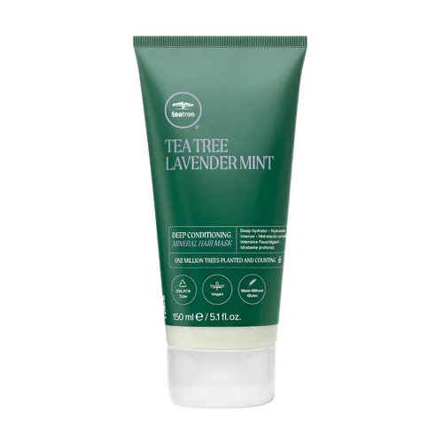 Tea Tree Mascarilla mineral acondicionador profundo de menta lavanda, hidrata y fortalece, para cabello grueso y seco