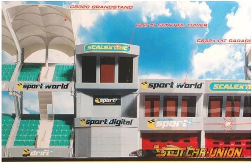 Miniatura 7 de Scalextric Torre de control de accesorios de riel C8319