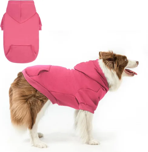 Miniatura 19 de SCENEREAL Sudadera de seguridad con capucha para perros grandes, medianos y pequeños, para niños y niñas, disfraz de perro suave con agujero para #1