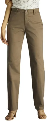 Miniatura 11 de LEE - Pantalones rectos de ajuste holgado para mujer, para todo el día Castaño (Roasted Chestnut)