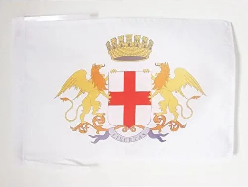 Miniatura 364 de Bandera de México AZ FLAG, 45.7 x 30.5 cm, con cordones - Pequeñas banderas mexicanas de 30 x 45 cm - Bandera de 45.7 x 30.5 cm