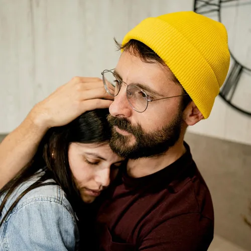 Miniatura 52 de American Trends Gorro para hombre y mujer, gorro de punto suave y lindo con diseño de calavera