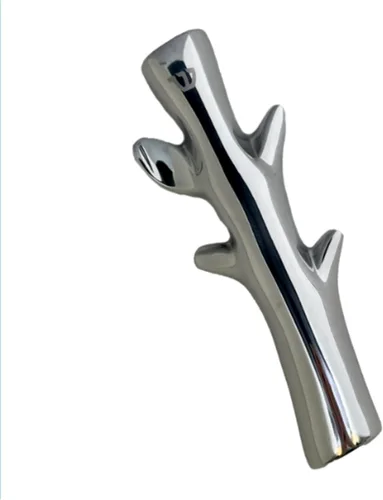 Miniatura 2 de Mezuzah Nambé Tree of Life - Estuche de aleación de 5 pulgadas con diseño de árbol simbólico, acento contemporáneo y atemporal de Judaica