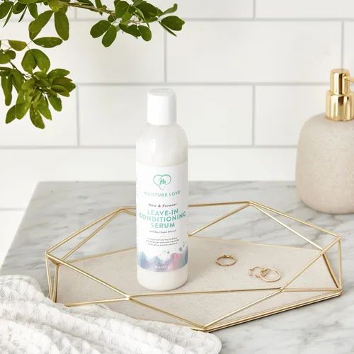 Miniatura 8 de Now & Forever Sérum acondicionador sin enjuague para cabello rizado. Hidrata, suaviza tus rizos. Hidrata, desenreda tu cabello y antiencrespamiento.