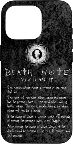Miniatura 20 de Funda para iPhone 12/12 Pro Death Note Cómo usarlo