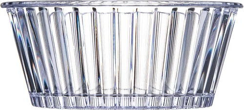 Miniatura 2 de Carlisle FoodService Products Ramequín de plástico estriado, 4.5 onzas, transparente