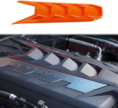 Miniatura 7 de Molduras de Panel de Cubierta del Motor para Chevrolet Corvette C8 2020-2025 Accesorios (Fibra de Carbono)