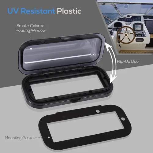 Miniatura 6 de PYLE Amplificador impermeable de 4 canales de 1500 vatios + cubierta estéreo marina resistente al agua Pyle