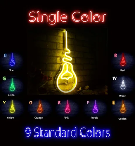 Miniatura 2 de AdvPro Muestra de neón LED de silicona flexible de bombilla - azul - st16s42-fnu0064-b