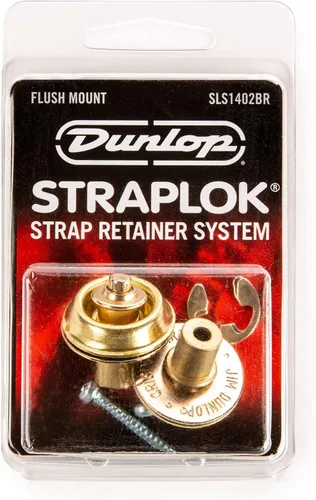 Miniatura 2 de Jim Dunlop Straplok® Retenedores de correa de montaje empotrado - Latón