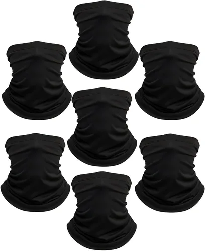 Miniatura 15 de Xeoxarel Neck Gaiter, 7 Pack Cooling UV Protection, Bandana Face Mask Scarf for Men and Women