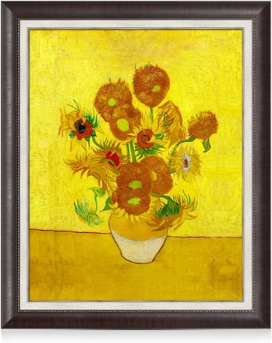 Miniatura 102 de Serie de pinturas de Vincent Van Gogh (favoritos). Reproducción de arte clásico de Van Gogh, impreso en lienzo, Algodón, Almond Blossom, 16x20