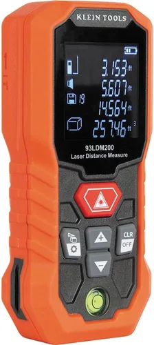 Miniatura 13 de Klein Tools Laser Distance Measure, Measures in Feet, Inches, Meters