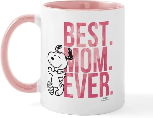 Miniatura 14 de CafePress Springtime Snoopy - Taza de café de cerámica, taza de té, 11 onzas