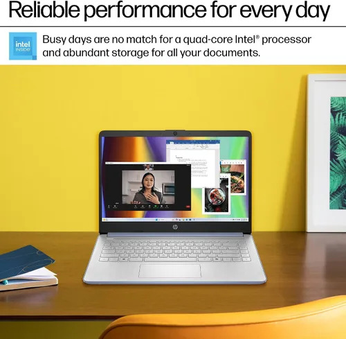 Miniatura 4 de HP Pavilion Laptop 2026 Notebook para estudiantes y trabajo remoto, Intel N150, 8 GB de RAM, 128 GB de almacenamiento, tarjeta SD de 256 GB, ligera