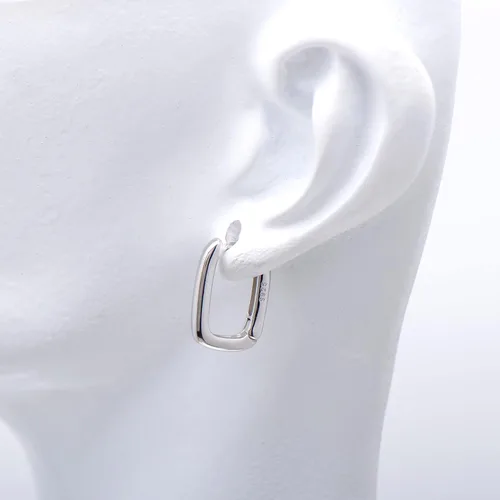 Miniatura 9 de Joseph Brothers Tiny Hoop Sterling Silver Huggie Earrings for Women