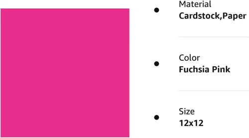 Miniatura 5 de Hamilco Papel de cartulina de color para álbumes de recortes, papel de cartulina de 12 x 12 pulgadas, cubierta de 65 libras, paquete de 25