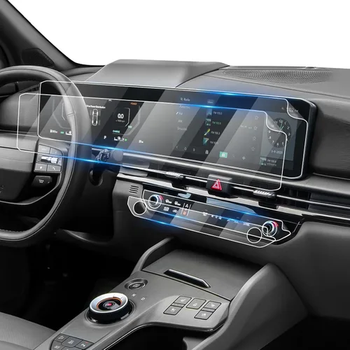 Miniatura 26 de LFOTPP GMC Sierra 1500 2500HD 3500HD 8 pulgadas IntelliLink 2016-2017 Protector de pantalla de navegación para automóvil, [9H] Protector de pantalla