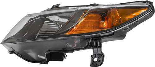 Miniatura 3 de Repuesto para Honda 2006-2009 Civic Coupe LX, EX, DX 2009 Civic Coupe EX-L Conjunto de faros halógenos con bombillas izquierda/lado del conductor