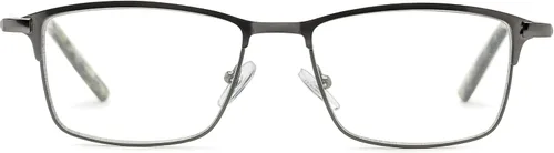 Miniatura 2 de Foster Grant mens Austin Pop of Power Bifocal Style Blue Light Rectangular Reading Glasses