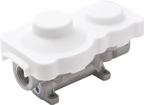 Miniatura 7 de Flame King Regulador LP de propano de 2 etapas montado verticalmente de 160,000 BTU para caravanas, furgonetas, remolques, cámperes, tanques de 100