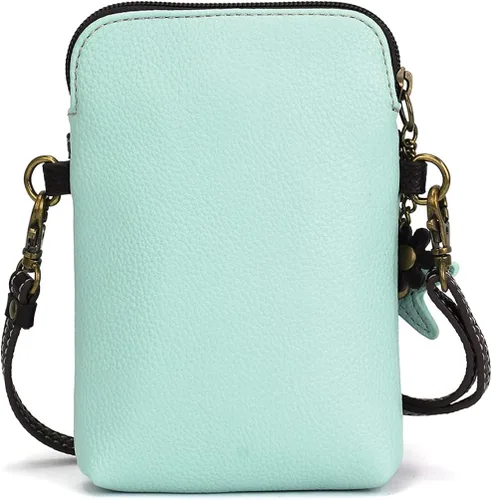 Miniatura 3 de Chala - Bolsa de piel sintética multicolor con correa ajustable para teléfono celular