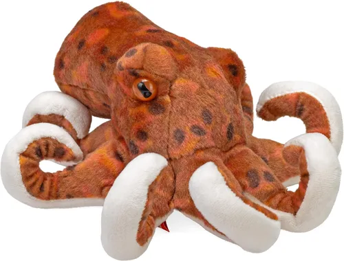 Miniatura 9 de Wild Republic Peluche de pulpo, animal de peluche, regalos para niños, peluches, 8 pulgadas