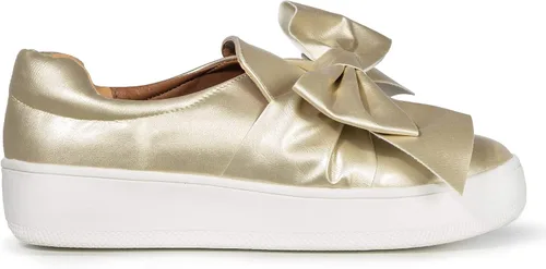 Miniatura 3 de J. Adams - Tenis de plataforma sin cordones con diseño de moño, cómodos y de punta cerrada - Wally