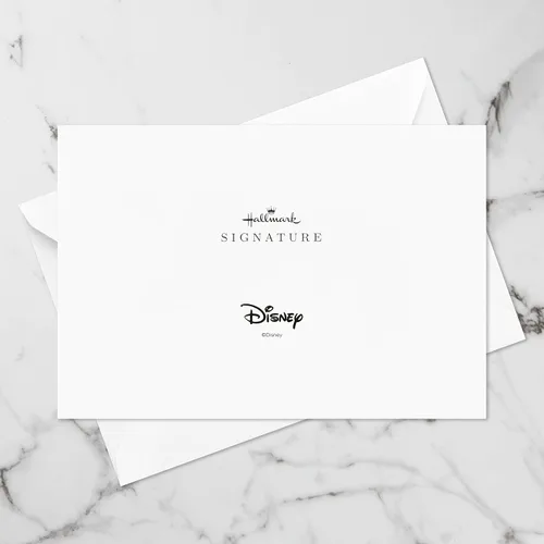 Miniatura 7 de Hallmark Signature Paper Wonder - Tarjeta de cumpleaños desplegable de princesa Disney (jazmín, bella, cenicienta, ariel)