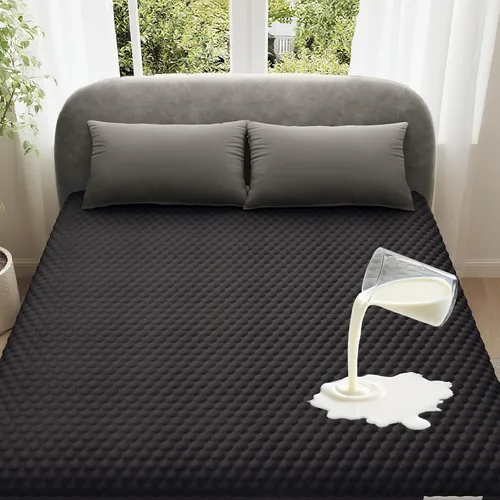 Miniatura 15 de OhGeni - Protector de colchón 100% impermeable tamaño Queen, almohadilla suave para colchón, resistente al pelo de mascotas y a la enuresis 1- Blanco