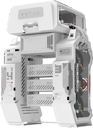 Miniatura 12 de ALSEYE Rams2.0 - Carcasa de PC de torre media Micro-ATX/ITX MATX, panel lateral de vidrio templado, filtros de polvo de control ARGB compatibles