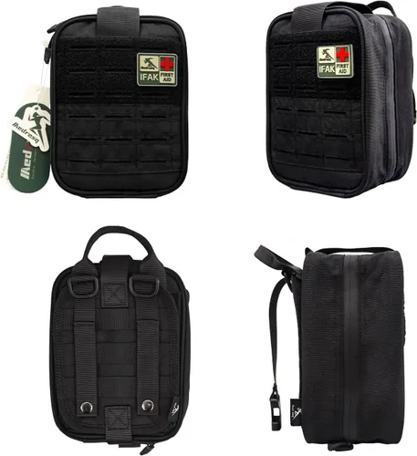 Miniatura 3 de IFAK Kit de primeros auxilios – Control de sangrado de emergencia y equipo de supervivencia para automóvil, viajes familiares, aventuras al aire