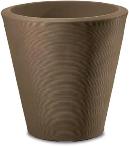 Miniatura 26 de Crescent Garden Madison Planter– Maceta resistente a la intemperie, doble pared para interiores y exteriores con orificio de drenaje, contenedor