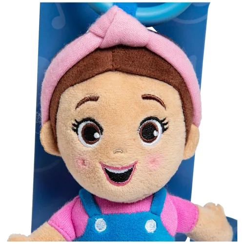 Miniatura 9 de Ms. Rachel Juguete sensorial oficial para llevar, columpio y cochecito de bebé, juguetes de dentición con sonajero y clip, juguetes para niños