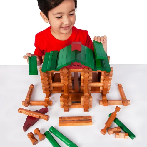 Miniatura 3 de Lincoln Logs Lata del 100 aniversario