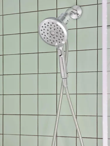 Miniatura 6 de Moen Verso - Ducha de mano, cabezal de ducha redondo desmontable con sistema de acoplamiento Magnetix, manguera de 60 pulgadas, cromo, 220H2