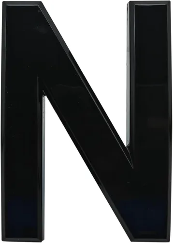 Miniatura 14 de Cobata Números autoadhesivos de dirección de casa/calle de 3.9 pulgadas - Números autoadhesivos para buzón/puerta - Caracteres de la A a la Z