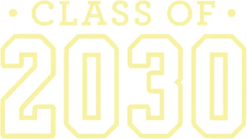 Miniatura 30 de Class of 2030 Iron On Decal, Senior Class Shirt Patch, Heat Transfer, HTV Graphic Tshirt Sticker, DIY Crafts, Pick Size Color, Iron-On Almost Gold