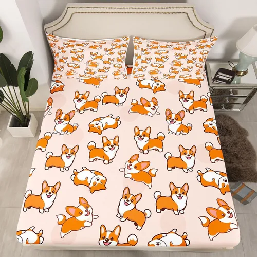 Miniatura 9 de Feelyou Juego de Ropa de Cama Gaming para Niños, Juego de Sábanas de Cama Tamaño Full, Microfibra Suave, Consola Gamer de Videojuegos, Sábana Multi