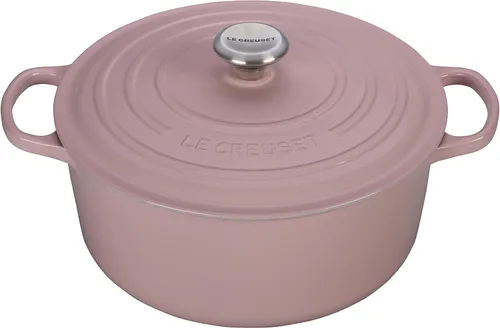 Miniatura 7 de Le Creuset Signature horno francés redondo de hierro fundido esmaltado, 7-1/4 cuartos de galón, Cacerola de hierro fundido 6.85 L, Marseille