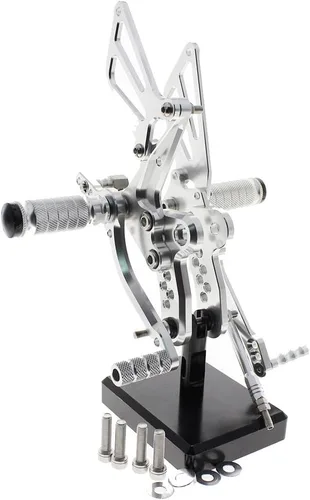 Miniatura 10 de FXCNC Reposapiés ajustables para motocicleta CNC Billet, compatibles con GSXR1300 GSX1300R HAYABUSA 1999-2020